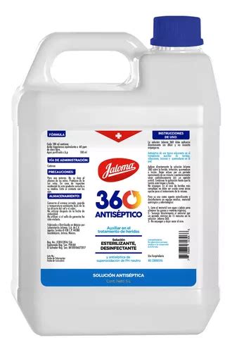 Jaloma 360 Solución Antiséptica Esterilizante 5 L Envío gratis