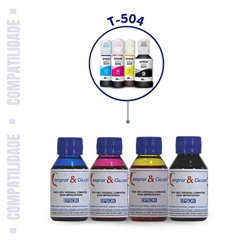 Tinta Epson L4260 L6270 L14150 L4160 L6171 L6191 Compatível Kit 400