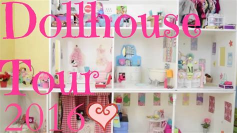 Huge American Girl Dollhouse Tour 2016 Youtube