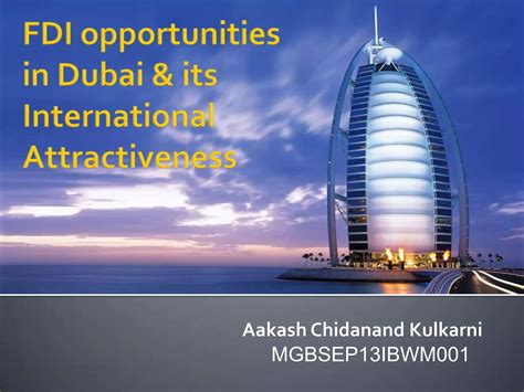 Crp Fdi Opportunities In Dubai And Its International Attractiveness