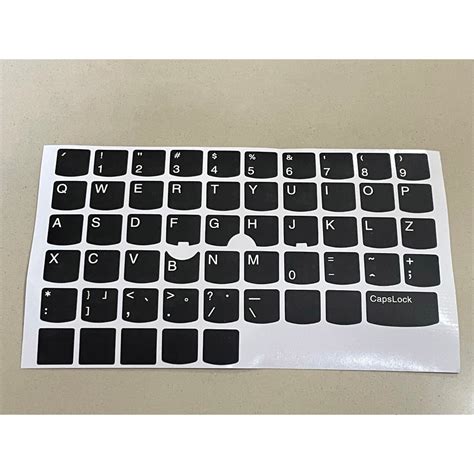 Jual Stiker Keyboard Bahasa Inggris Inggris Untuk Laptop Komputer