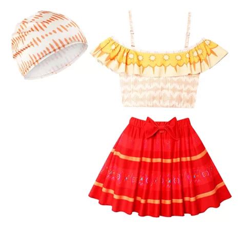 Traje De Ba O Tankini Para Ni A Bikini Mirabel Princesa Meses Sin Intereses