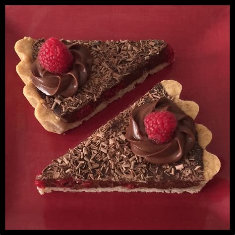 Chocolate Raspberry Tart Vegan Kitchen Magick