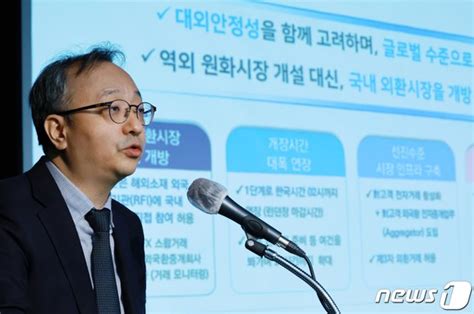 오재우 국제금융과장 외환시장 구조 개선 방안 논의 네이트 뉴스