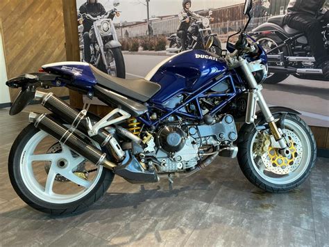 Купить б у Ducati Monster S инжектор в Казани синий naked bike года на Авто ру ID