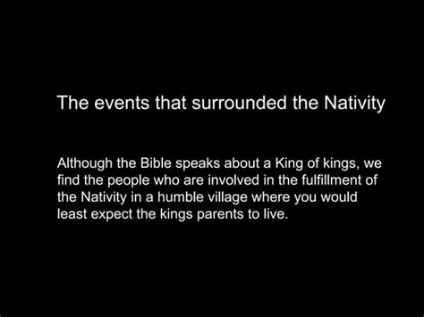 The Nativity Web Ppt Ppt