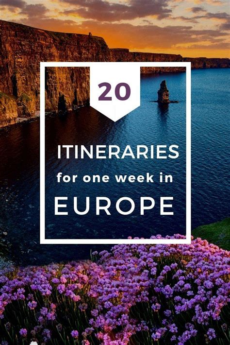 20 Dreamy European Itineraries For One Week Artofit