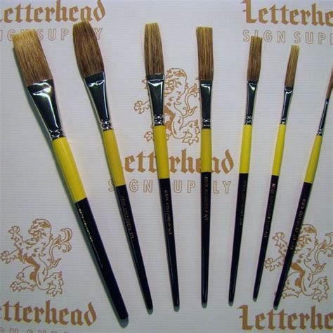 Sign Painting Brushes Sign Painter Lettering Brushes