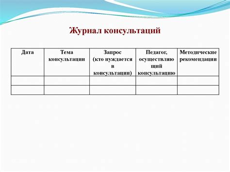 Журнал работы социального педагога в школе образец заполнения