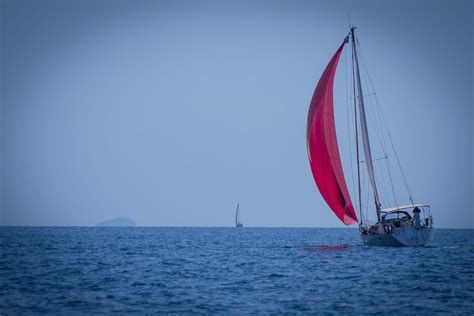 Free Images Landscape Sea Ocean Horizon Boat Wind Vehicle Mast