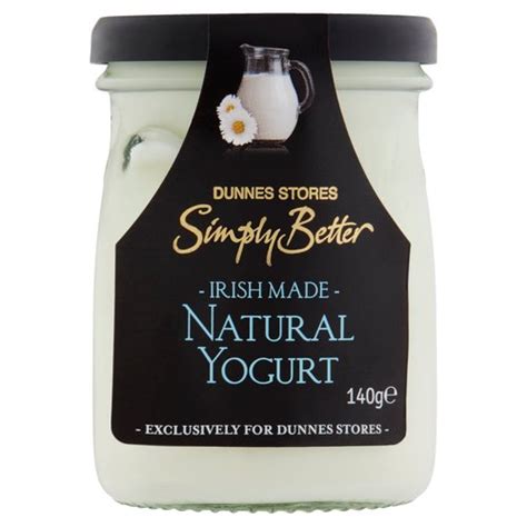 Dunnes Stores Simply Better Irish Made Natural Yogurt 140g Dunnes Stores