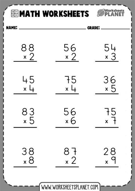 How To Multiplication 2 Digit By 2 Digit