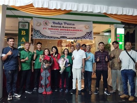 Jaga Kekompakan Dengan Karyawan Pt Shiane Internasional Buka Puasa