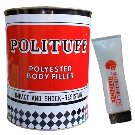 Polituff Body Filler ( 1 Liter ) | Shopee Philippines