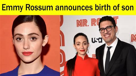 Emmy Rossum Announces Birth Of Son Emmy Rossum YouTube