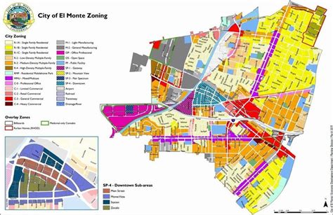 El Monte Zoning Map - Map Pasco County