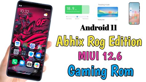 Abhix Rog Edition Android Gaming Rom For Redmi Note Pro