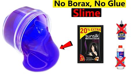 No Borax No Activator Slime How To Make A Slime At Home Slime