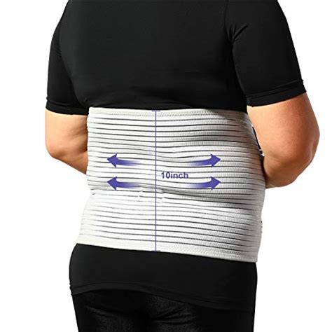 Jomeca Plus Size Bariatric Abdominal Binder Hernia Support Compression