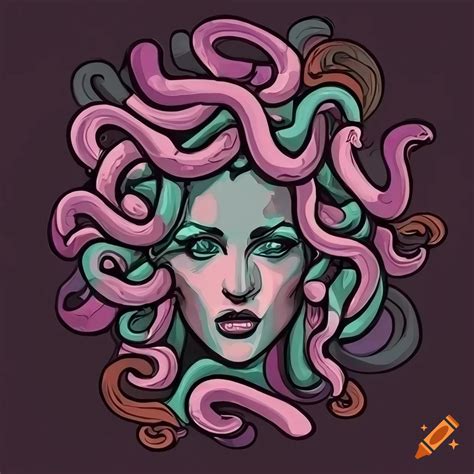 Generate A Captivating Avatar Of The Medusa The Mythical Creature From