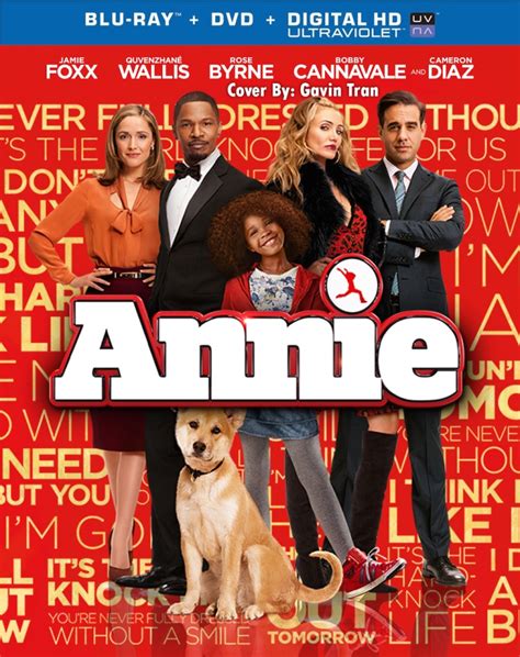 Annie 2015 Remake Movie Blu-Ray Cover Art | Turn The Right Corner