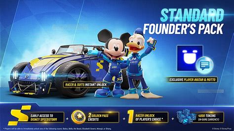 Best Buy Disney Speedstorm Founders Pack Standard Edition Nintendo