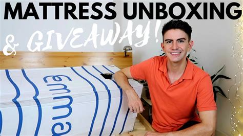 Emma Mattress Unboxing And Giveaway Win A Brand New Mattress Ad