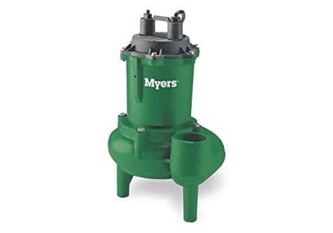 Bomba Sumergible Para Aguas Residuales Marca Myers Modelo Mw50 De 12 Hp En 115 Y 230 Volts