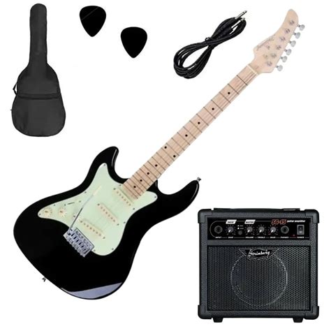 Kit Guitarra Stratocaster Strinberg STS100 Canhota