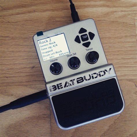 BeatBuddy Guitar Pedal Drum Machine Petagadget Drum Machine Guitar