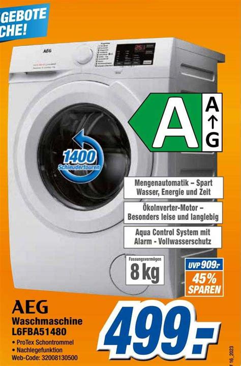 Aeg Waschmaschine L Fba Angebot Bei Expert Prospekte De