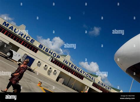 Maurice Bishop international Airport, Grenada, Caribbean Stock Photo ...