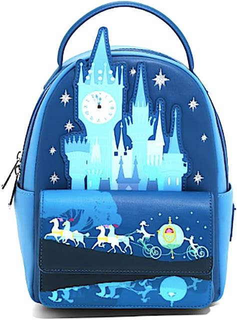 Amazon BoxLunch Loungefly Disney Cinderella Night Castle Mini