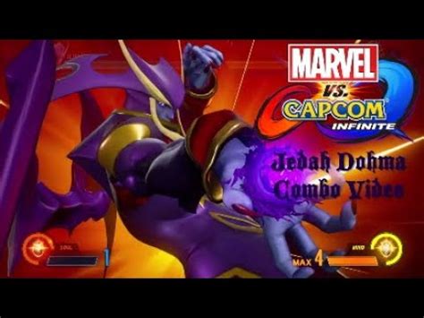 Marvel VS Capcom Infinite Jedah Dohma Combo Video YouTube