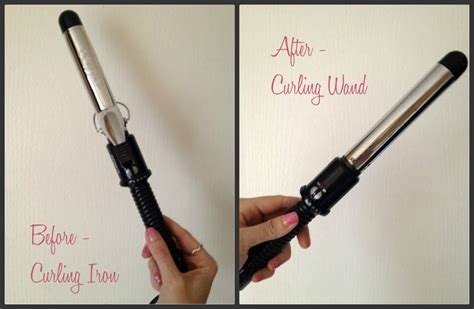 Simply Living Our Life: DIY Curling Iron to Curling Wand