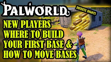 [PALWORLD] Best Place To Build Your First Base For INFINITE INGOTS and ...