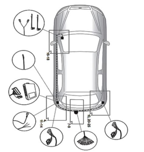 WESTFALIA AHK für Fiat 500L 12 17 vert abnehmbar 7 pol JAEGER ES