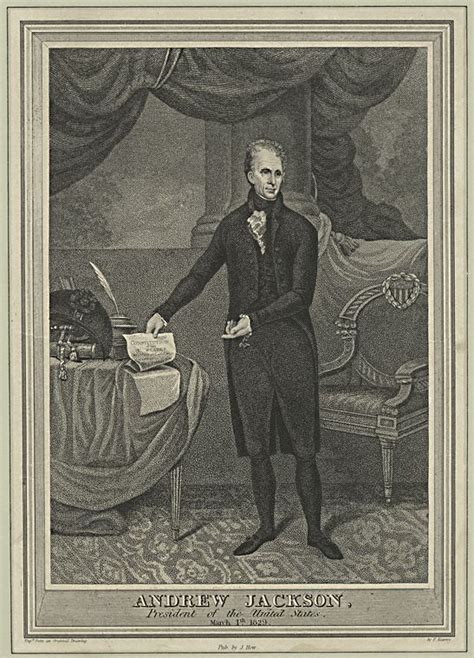 Andrew Jackson President Of The United States Nypl Digital Collections