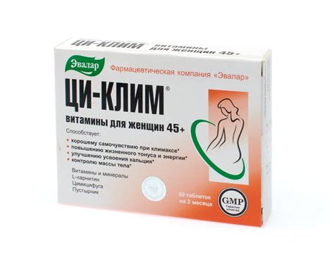 Ци-Клим Витамины для женщин 45+ таблетки Эвалар №60 купить в Балашихе ...