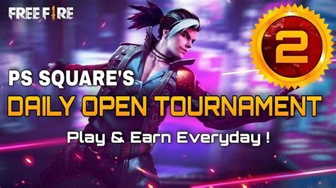 Free Fire Tournament Poster Ps Square Tournaments Esports Youtube