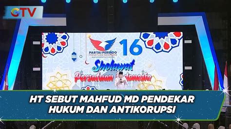 Sholawat Persatuan Indonesia Di Lamongan Ht Sebut Mahfud Md Pendekar