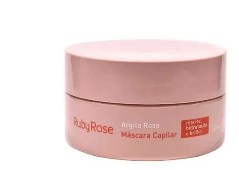 Mascara Capilar Argila Rosa Ruby Rose Gramas Mercadolivre