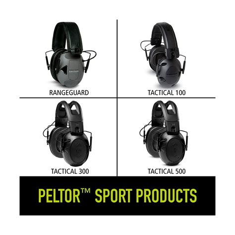 Peltor Sport Tactical 500 26db Bluetooth Electronic Earmuffs Tac500