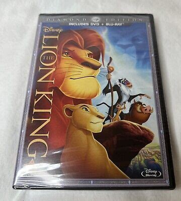 The Lion King Blu Ray Dvd Disc Set Diamond Edition Combo