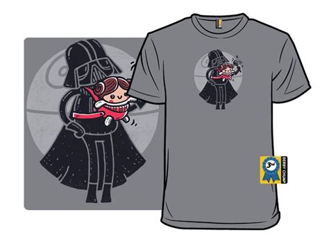 Darth Vader Best Dad Ever T Shirt Vader And Leia