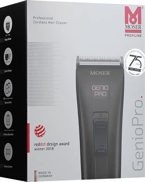 Moser Genio Pro Fading Edition Tondeuse à cheveux métallique Makeup fr