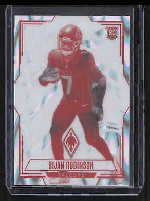 Panini Phoenix Con Bijan Robinson Contours Rc Silver Seismic