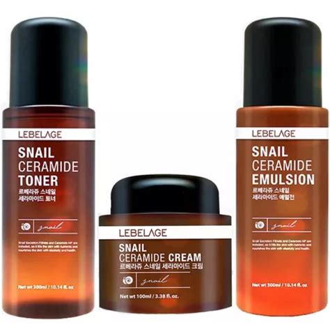 Tonico Emulsión Crema Coreana Ceramida Y Caracol Reparador Meses