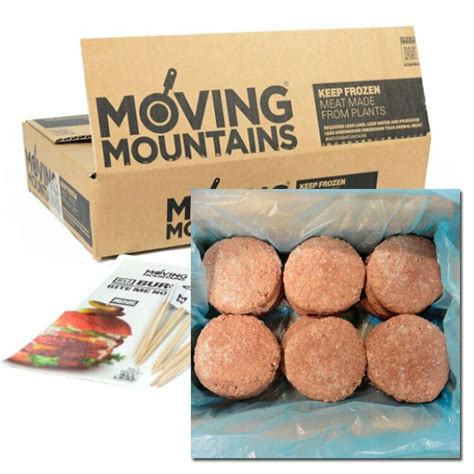 Moving Mountains Vegan Burger 20 X 113g