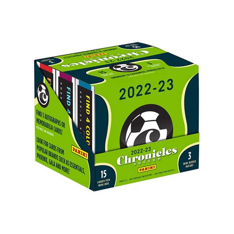 2022 23 Panini Chronicles Soccer Hobby Box2022 23 Panini Chronicles